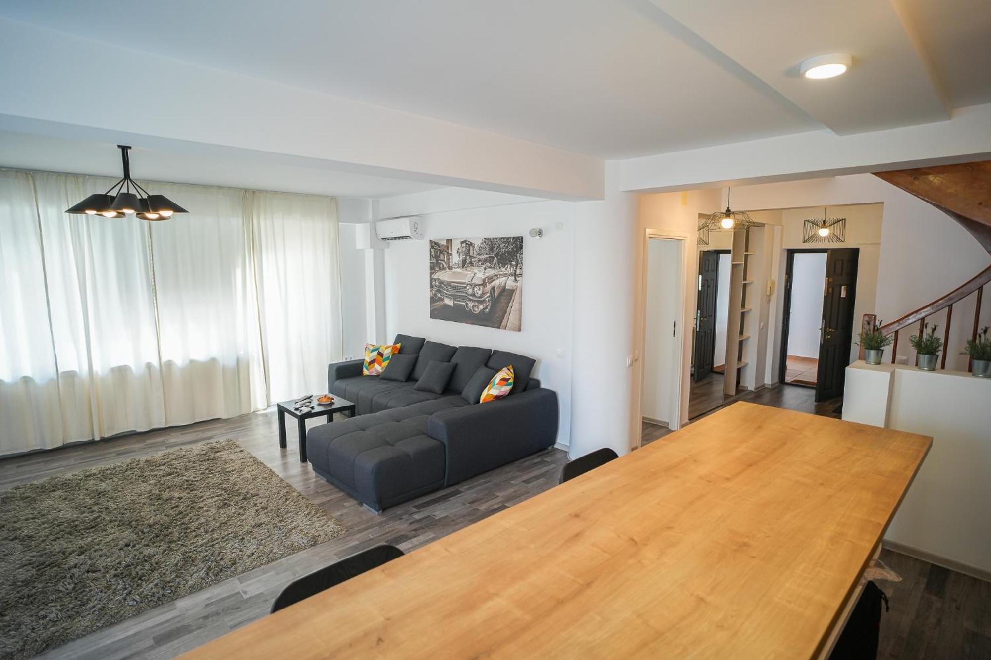 Penthouse With Huge Rooftop Terrace & City View Bucareste Exterior foto