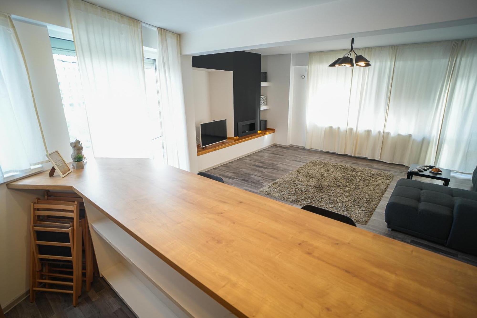 Penthouse With Huge Rooftop Terrace & City View Bucareste Exterior foto